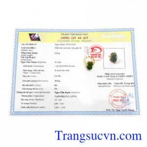 Sản phẩm có giấy kiểm định đá quý