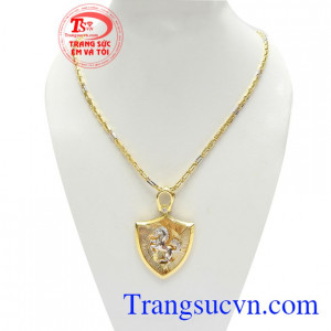 Bộ Dây Chuyền Nam 10k Đẳng Cấp với sự kết hợp độc đáo mang lại sự mạnh mẽ, cá tính và phong cách cho phái mạnh