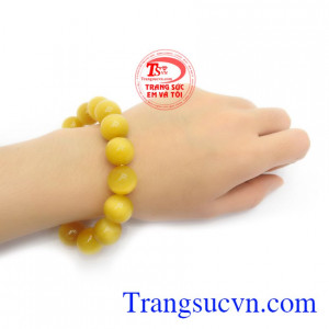 Chuỗi tay thạch anh mắt hổ cao cấp