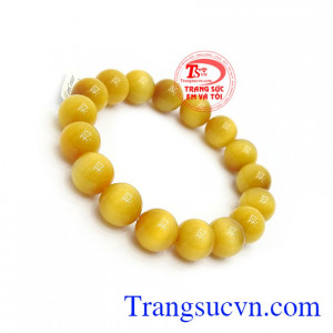 Chuỗi Thạch Anh Mắt Hổ 12 Ly