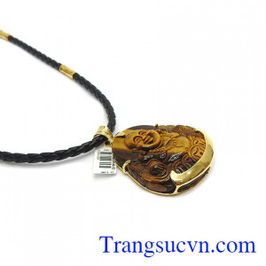 Mặt dây Phật di lặc Bọc Vàng