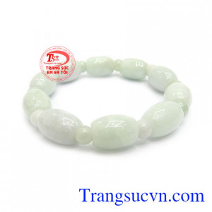 Chuỗi tay cẩm thạch lu thống được kết hợp từ các hạt lu thống và hạt ngọc cẩm thạch tròn tạo nên sản phẩm hài hòa và đẹp mắt. 