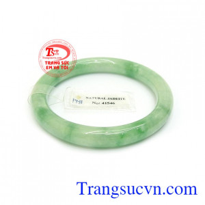 Vòng Cẩm Thạch Đeo Tay Thịnh Vượng vân ngọc đẹp, chất lượng đảm bảo