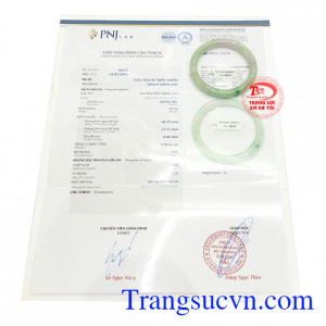 Giấy kiểm định