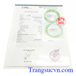 Giấy kiểm định