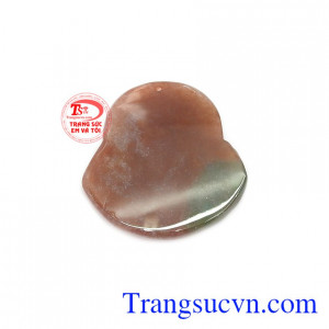 Mặt di lặc canxedon đẹp có thể kết hợp cùng dây da, dây cao su hoặc bọc vàng để đảm bảo độ bền đẹp cho mặt dây.