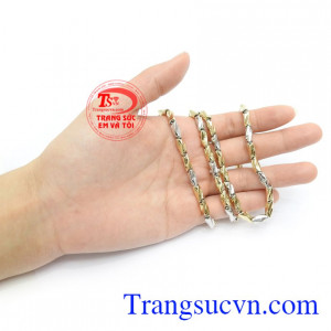 Dây chuyền vàng 18 Italy đẳng cấp