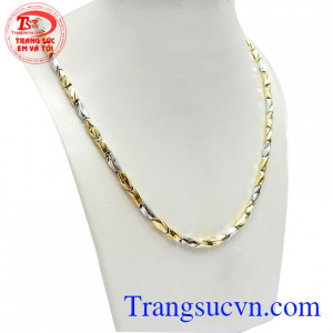 Dây Chuyền Nam Ý 18k Tinh Tế