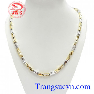 Dây Chuyền Ý 18k Size Vừa nhập khẩu nguyên chiếc kiểu dáng thời trang, tinh xảo và đẳng cấp