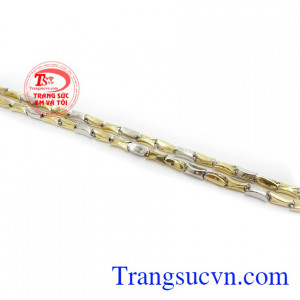 Dây chuyền vàng 18k sang trọng đẳng cấp