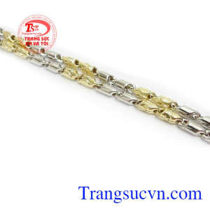 Dây chuyền nam 10k nhập khẩu