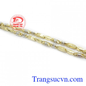 Dây chuyền nam Ý vàng tây tinh tế