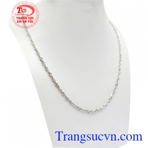 Dây Chuyền Nữ Ý 10k Xinh Xắn với kiểu dáng xinh xắn, tinh xảo, mang lại sự nhẹ nhàng, tinh tế và sang trọng cho phái đẹp