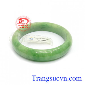 Vòng Tay Ngọc cẩm thạch thiên nhiên vân ngọc đẹp, chất lượng cao