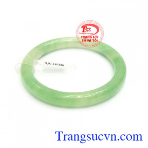 Vòng ngọc tay cẩm thạch thiên nhiên