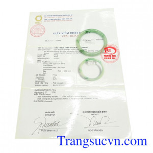 Giấy kiểm định