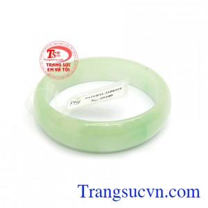 Vòng ngọc đá cẩm thạch trong ngọc thiên nhiên cao cấp màu sắc đẹp, đeo hợp thời trang và phong thủy