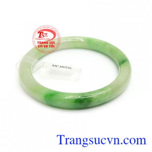 Vòng Ngọc Cẩm Thạch-Kiểm Định SJC thiên nhiên cao cấp