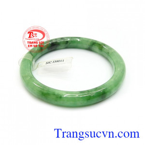 Vòng ngọc kiểm định ngọc cẩm thạch thiên nhiên màu sắc đẹp, chất lượng cao