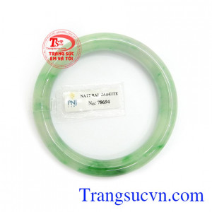 Vòng ngọc cẩm thạch thiên nhiên cao cấp