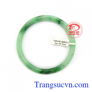Vòng tay ngọc cẩm thạch thiên nhiên