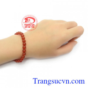 Chuỗi tay mã não thiên nhiên