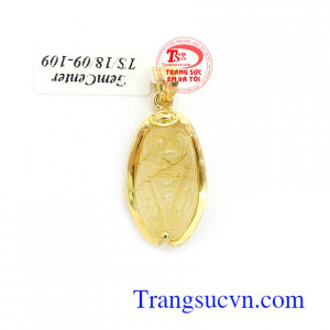 Mặt Dây Ngọc Thiền Bình An là biểu tượng cho cuộc sống lâu dài, hạnh phúc và tuổi trẻ bất diệt