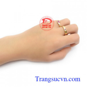 Nhẫn Cưới Ruby Hạnh Phúc Bình An