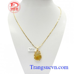 Bộ Dây Chuyền Hồ Ly Thạch Anh sang trọng, thời trang và đẳng cấp phái đẹp