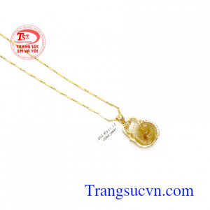 Bộ dây chuyền nữ Hồ ly. Bộ Dây Chuyền Hồ Ly Thạch Anh