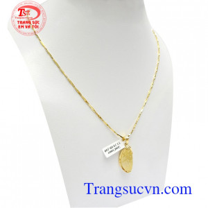 Bộ Dây Ngọc Thiền Bình An đeo sang trọng, thời trang và phong cách