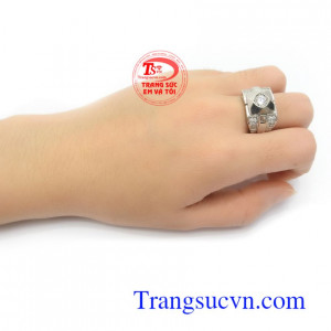 Nhẫn Nam Hàn Quốc Phong Cách