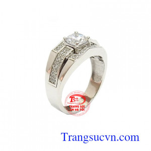 Nhẫn Nam Korea Sang Trọng vàng 10k bền đẹp, sang trọng, đeo hợp phong cách và thời trang phái mạnh