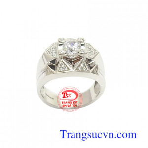 Nhẫn Nam Hàn Quốc 10k Tinh Tế