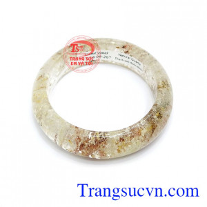 òng thạch anh mang lại may mắn, sức khỏe cho người đeo