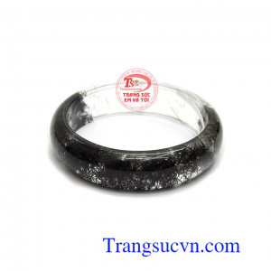 Vòng tay thạch anh tóc đen đẹp