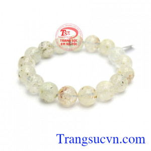 Chuỗi tay thạch anh tóc tài lộc