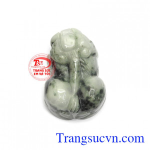 ỳ hưu đẹp chiêu tài lộc là sản phẩm tỳ hưu được chế tác từ ngọc cẩm thạch thiên nhiên