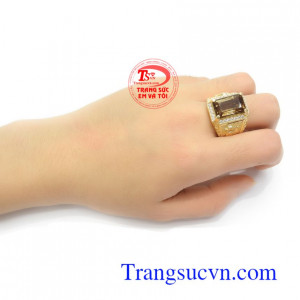 Nhẫn nam vàng 14k bền đẹp, chất lượng