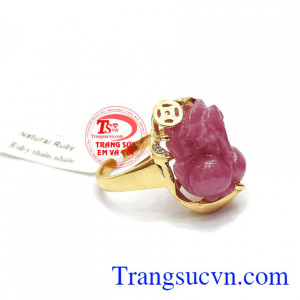 Đá ruby hợp với người mệnh hỏa và mệnh thổ