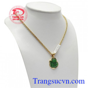 Hồ ly mang lại nhiều may mắn trong đường tình duyên. Bộ dây chuyền hồ ly khôn khéo