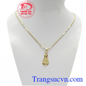 Bộ dây chuyền vàng đẹp