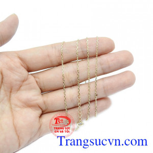 Dây chuyền vàng nhập khẩu