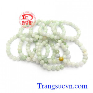 Chuỗi tay cẩm thạch 7 ly thiên nhiên chất lượng, màu sắc đẹp, đeo hợp thời trang