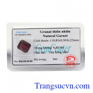 Viên granet thiên nhiên 