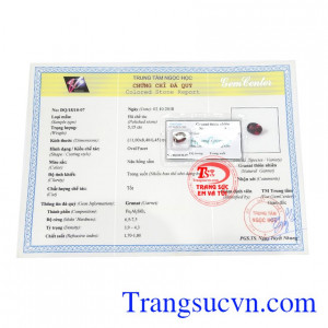 Đá granet còn có tên gọi khác là ngọc hồng lựu