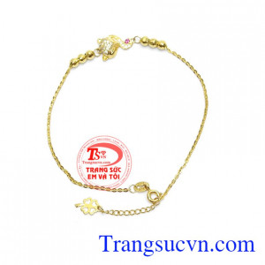 Lắc tay hồ ly kiêu sa xu hướng mới được phái nữ ưa thích