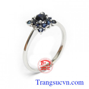 Sapphire thiên nhiên là biểu tượng của giàu sang, phú quý, sung túc, loại bỏ suy nghĩ tiêu cực, đem lại trí tuệ và tri thức