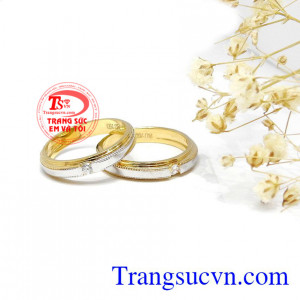 Nhẫn Cưới Vàng 18k