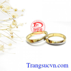 Nhẫn Cưới Vàng 18k